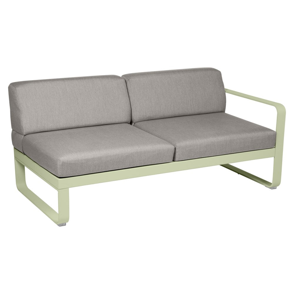 BELLEVIE 2-SEATER RIGHT MODULE-TAUPE GREY CUSHION