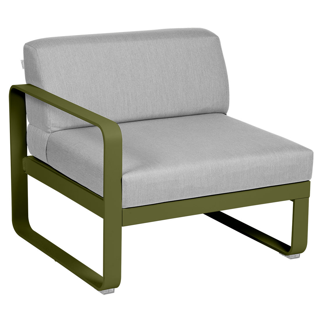 BELLEVIE 1-SEATER LEFT MODULE-FLANNEL GREY CUSHION