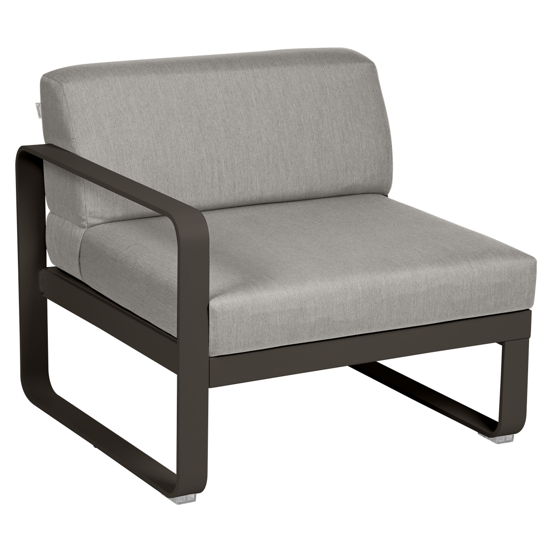 BELLEVIE 1-SEATER LEFT MODULE-TAUPE GREY CUSHION