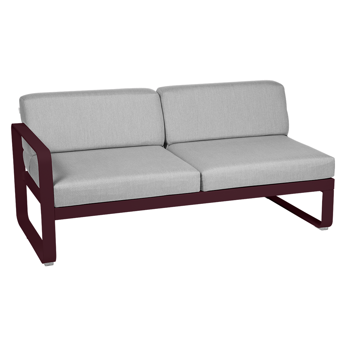 BELLEVIE 2-SEATER LEFT MODULE-FLANNEL GREY CUSHION