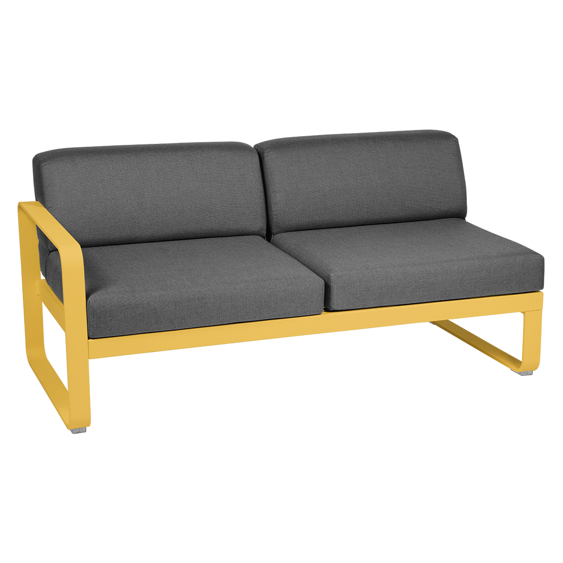 BELLEVIE 2-SEATER LEFT MODULE-GRAPHITE GREY CUSHION