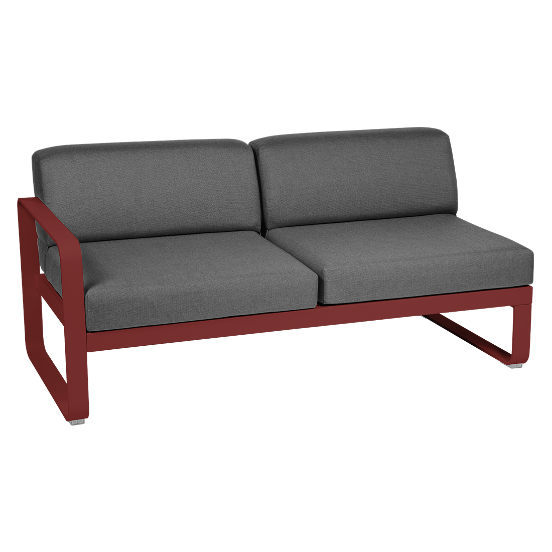 BELLEVIE 2-SEATER LEFT MODULE-GRAPHITE GREY CUSHION
