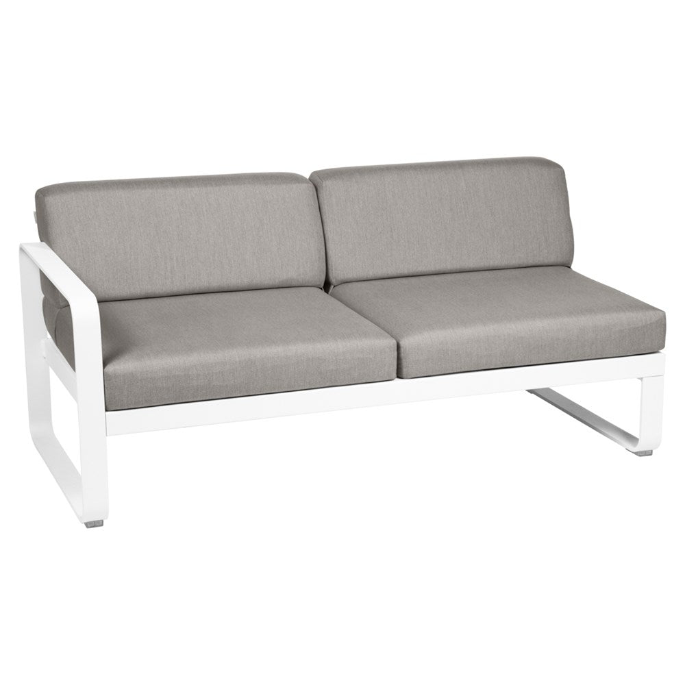 BELLEVIE 2-SEATER LEFT MODULE-TAUPE GREY CUSHION