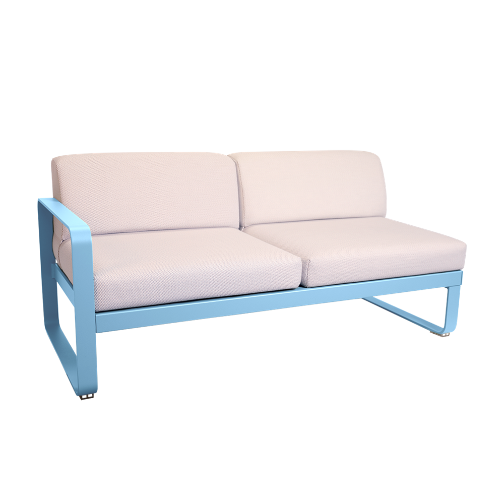BELLEVIE 2-SEATER LEFT MODULE-PEARL CUSHION