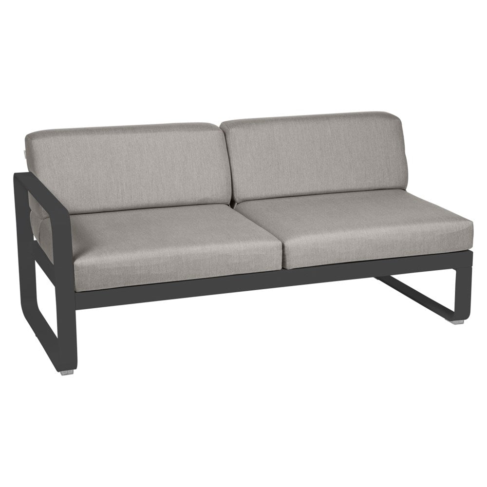 BELLEVIE 2-SEATER LEFT MODULE-TAUPE GREY CUSHION