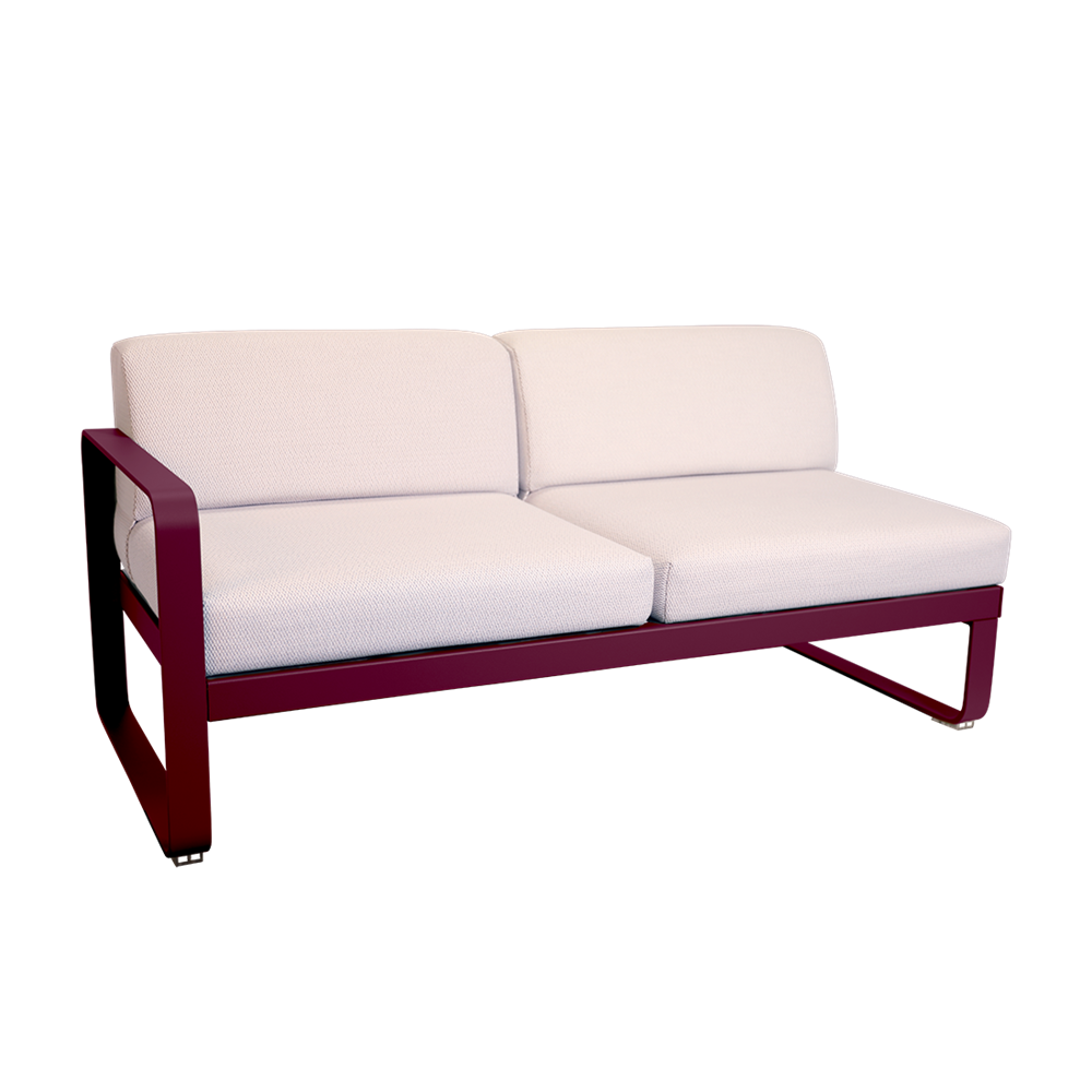 BELLEVIE 2-SEATER LEFT MODULE-PEARL CUSHION