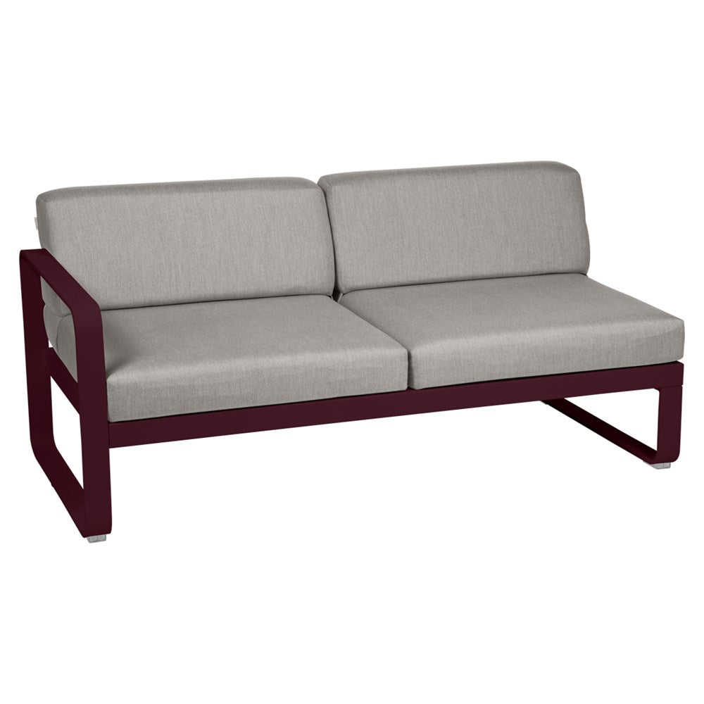 BELLEVIE 2-SEATER LEFT MODULE-TAUPE GREY CUSHION