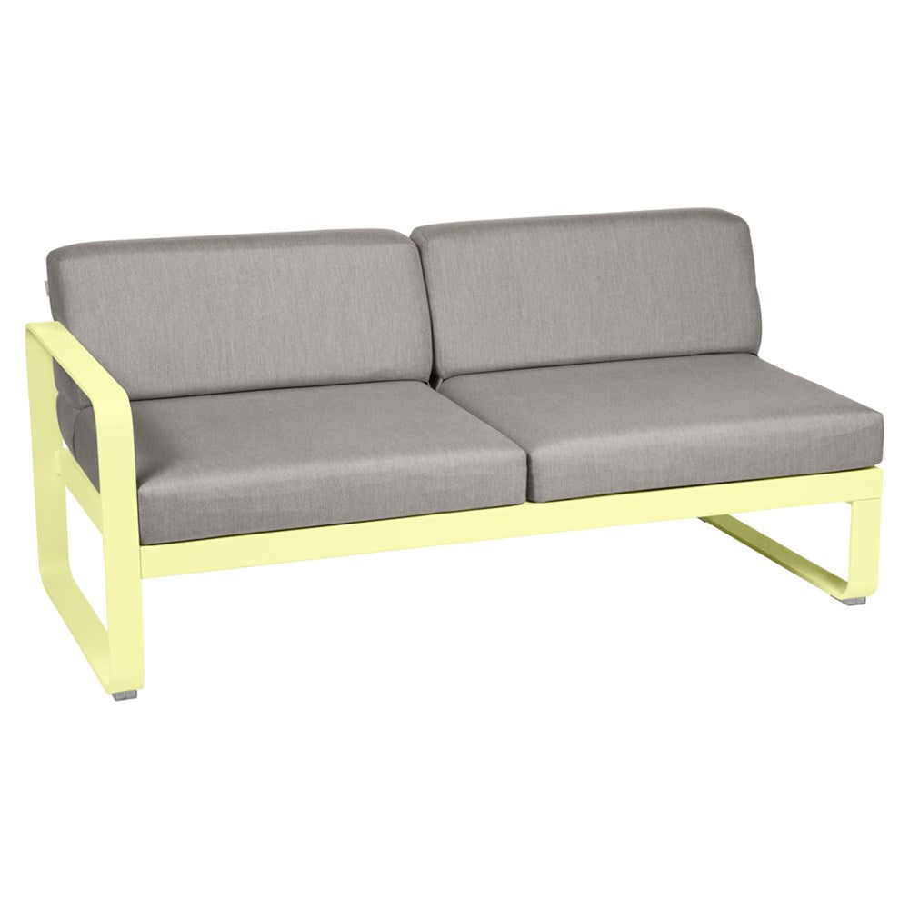 BELLEVIE 2-SEATER LEFT MODULE-TAUPE GREY CUSHION