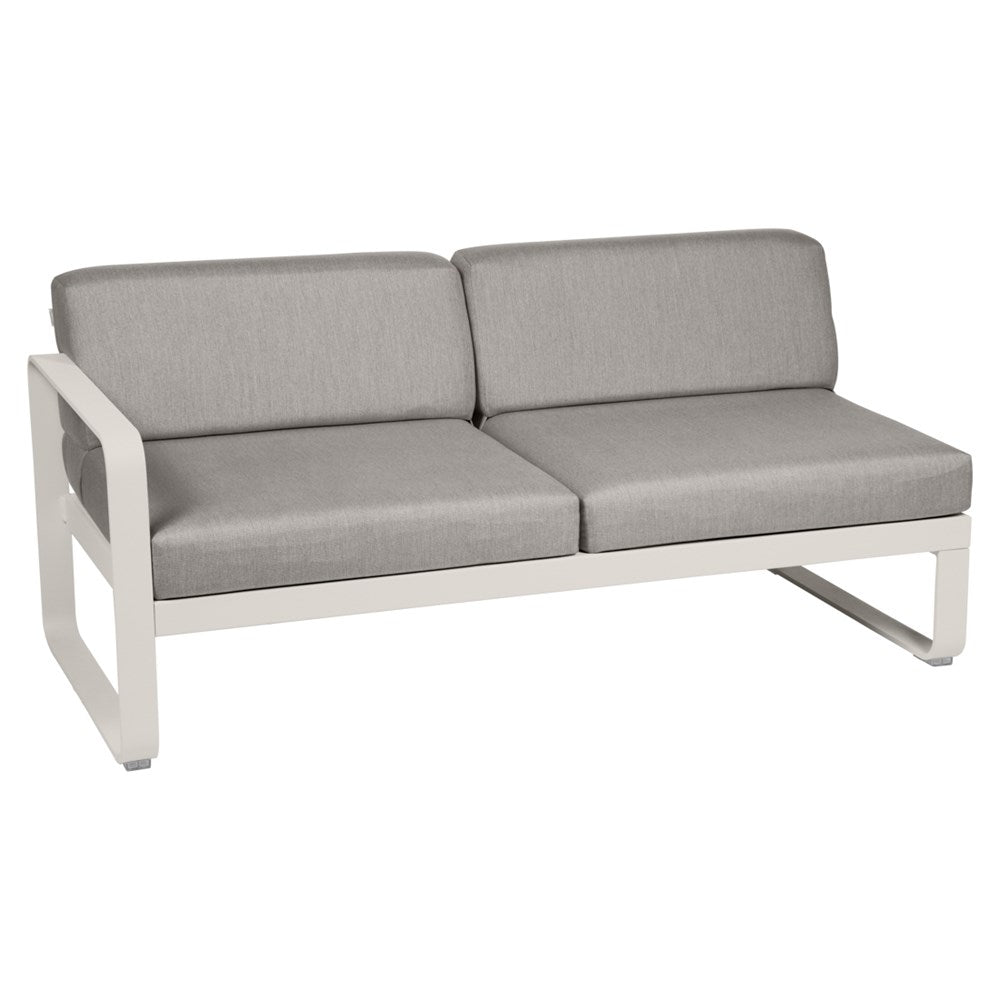 BELLEVIE 2-SEATER LEFT MODULE-TAUPE GREY CUSHION