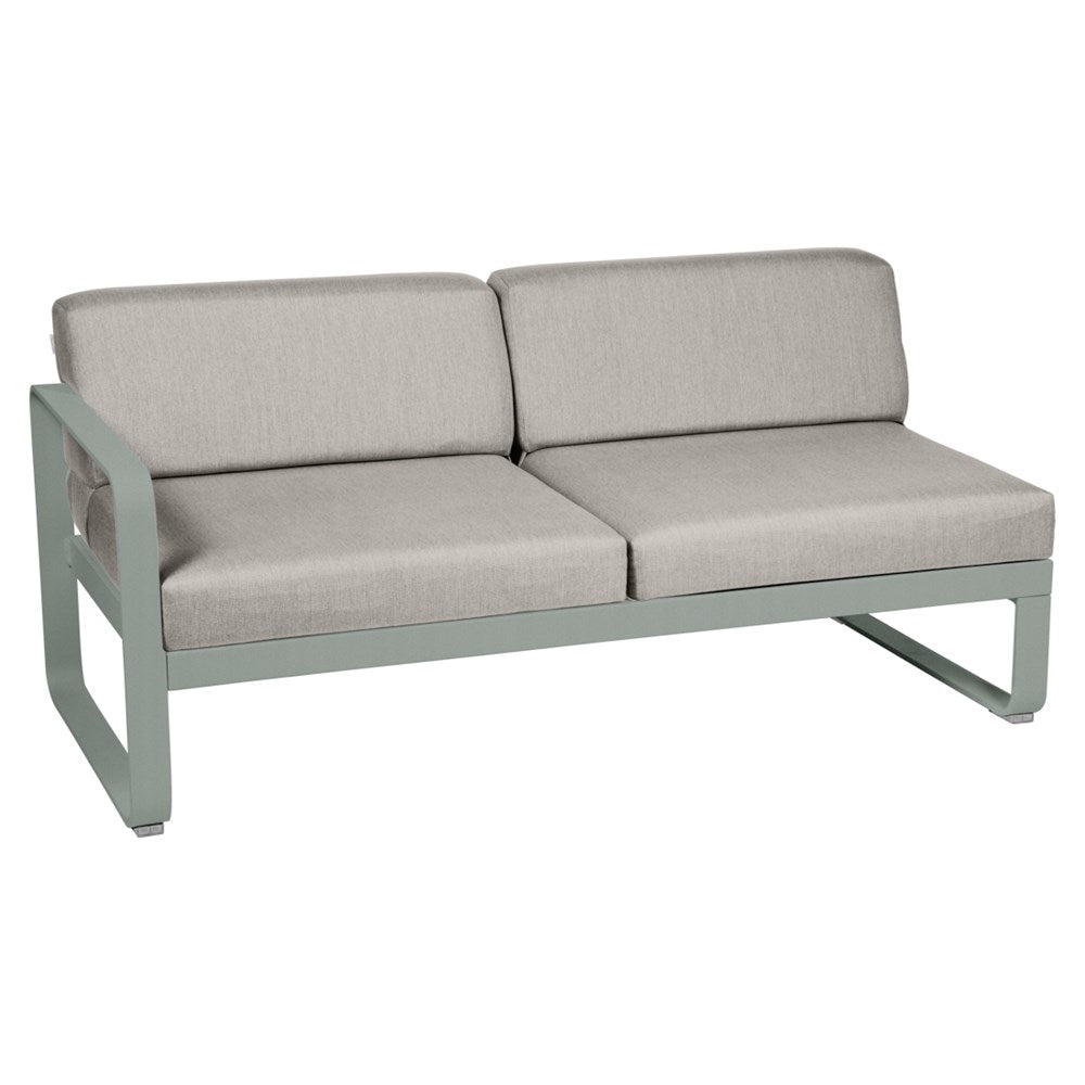 BELLEVIE 2-SEATER LEFT MODULE-TAUPE GREY CUSHION