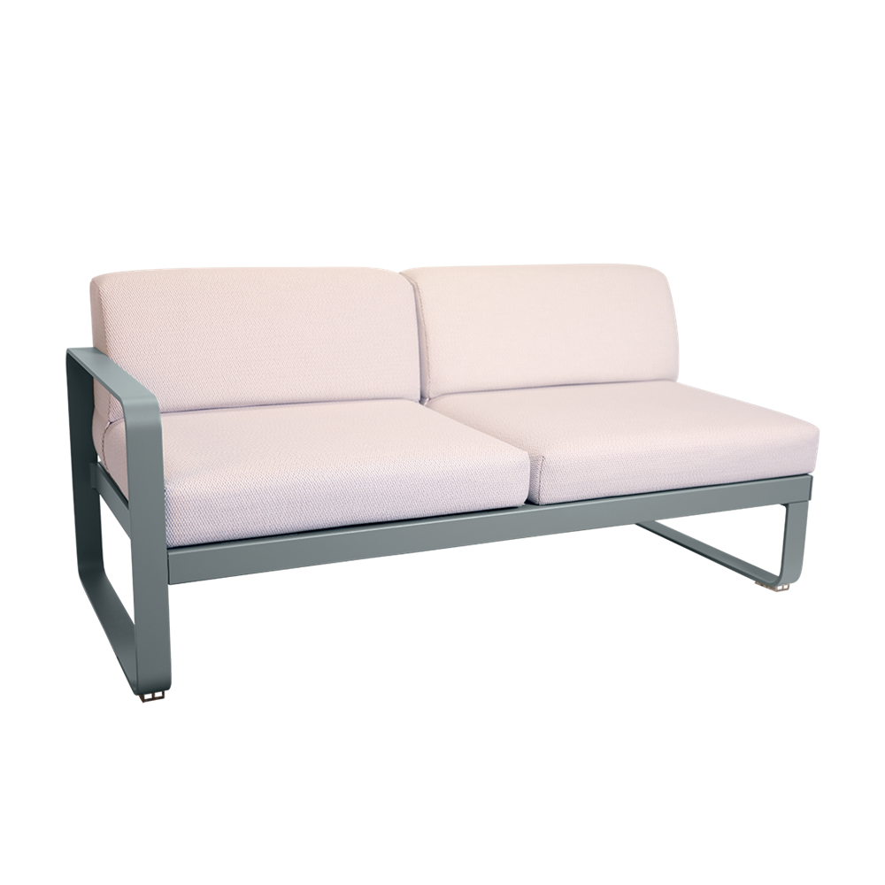 BELLEVIE 2-SEATER LEFT MODULE-PEARL CUSHION