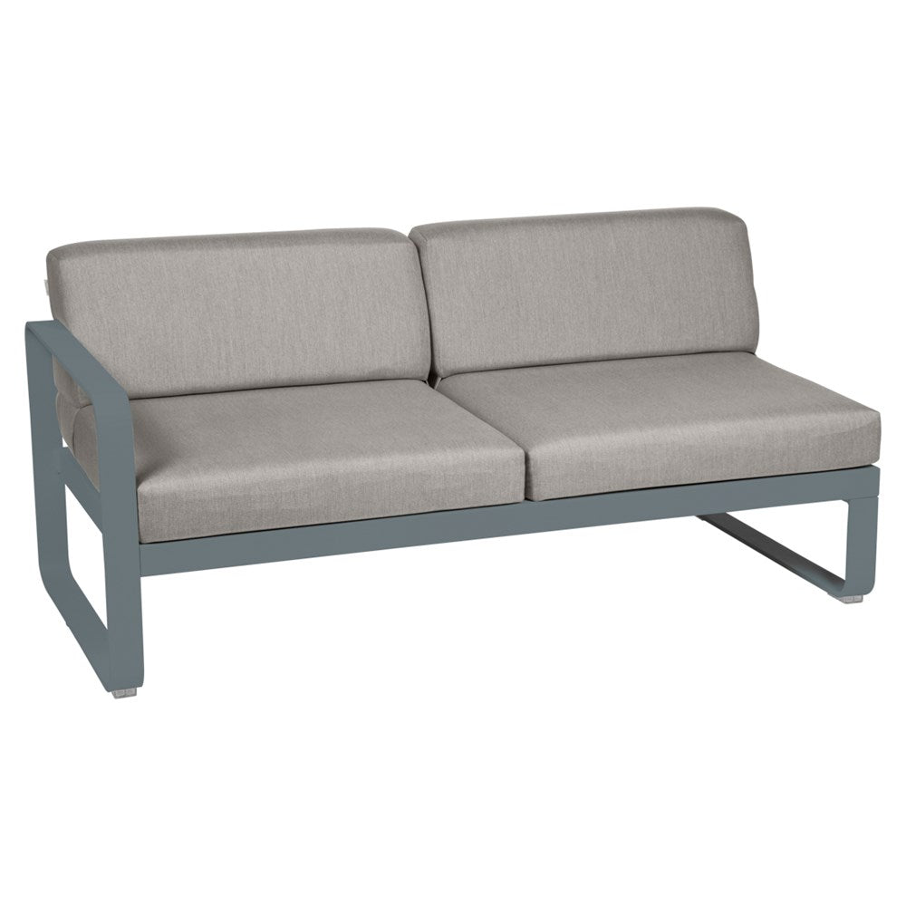 BELLEVIE 2-SEATER LEFT MODULE-TAUPE GREY CUSHION