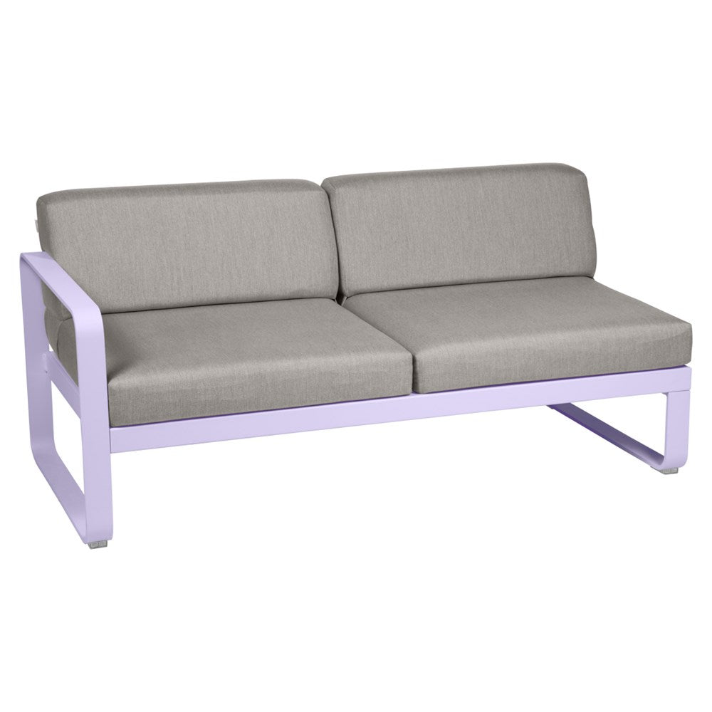 BELLEVIE 2-SEATER LEFT MODULE-TAUPE GREY CUSHION