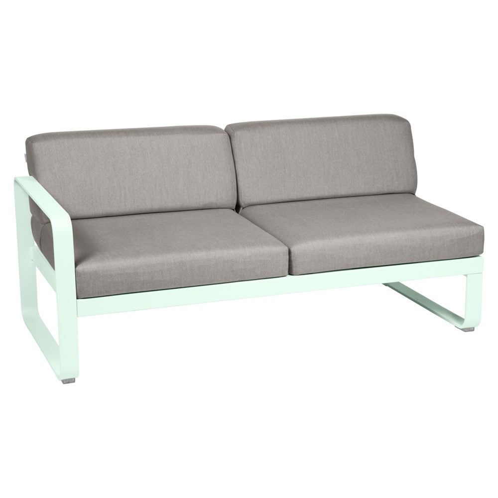 BELLEVIE 2-SEATER LEFT MODULE-TAUPE GREY CUSHION