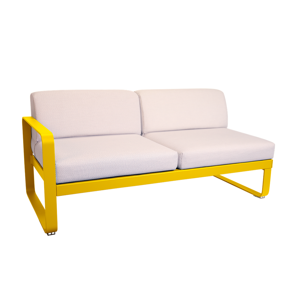 BELLEVIE 2-SEATER LEFT MODULE-PEARL CUSHION