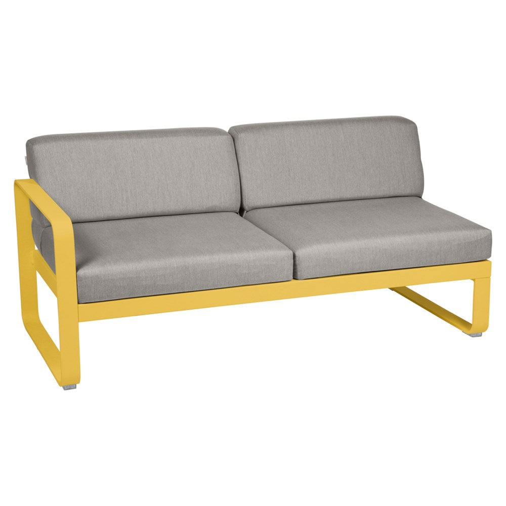 BELLEVIE 2-SEATER LEFT MODULE-TAUPE GREY CUSHION