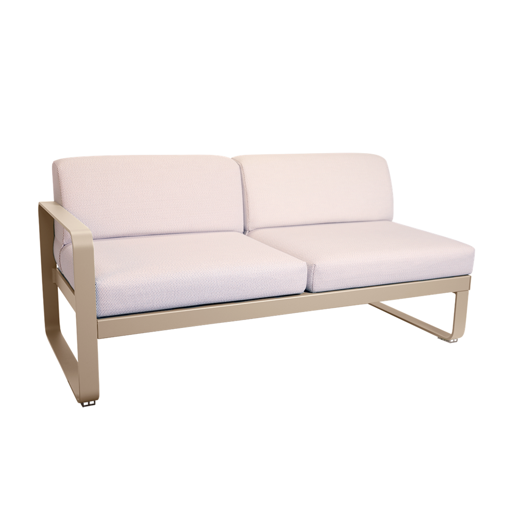 BELLEVIE 2-SEATER LEFT MODULE-PEARL CUSHION