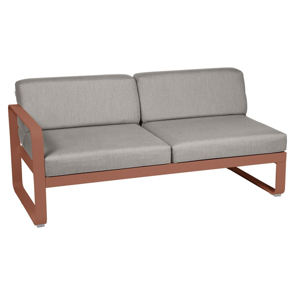 BELLEVIE 2-SEATER LEFT MODULE-TAUPE GREY CUSHION