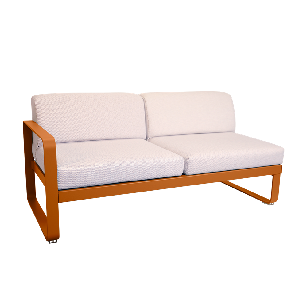 BELLEVIE 2-SEATER LEFT MODULE-PEARL CUSHION