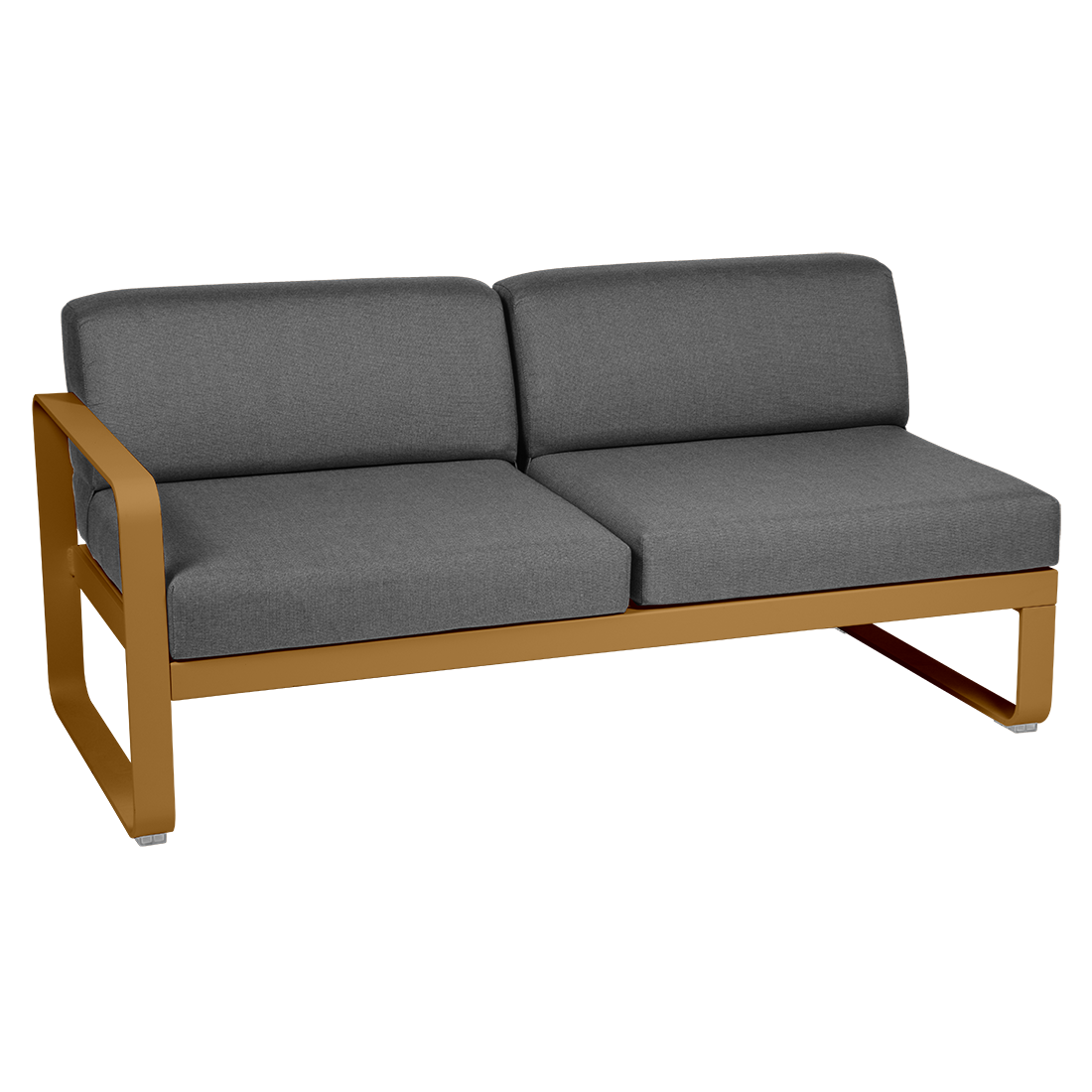 BELLEVIE 2-SEATER LEFT MODULE-GRAPHITE GREY CUSHION