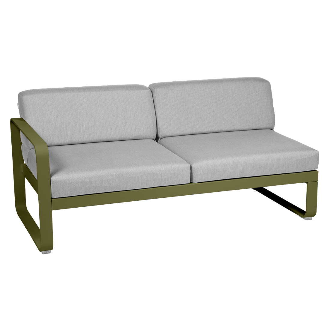 BELLEVIE 2-SEATER LEFT MODULE-FLANNEL GREY CUSHION