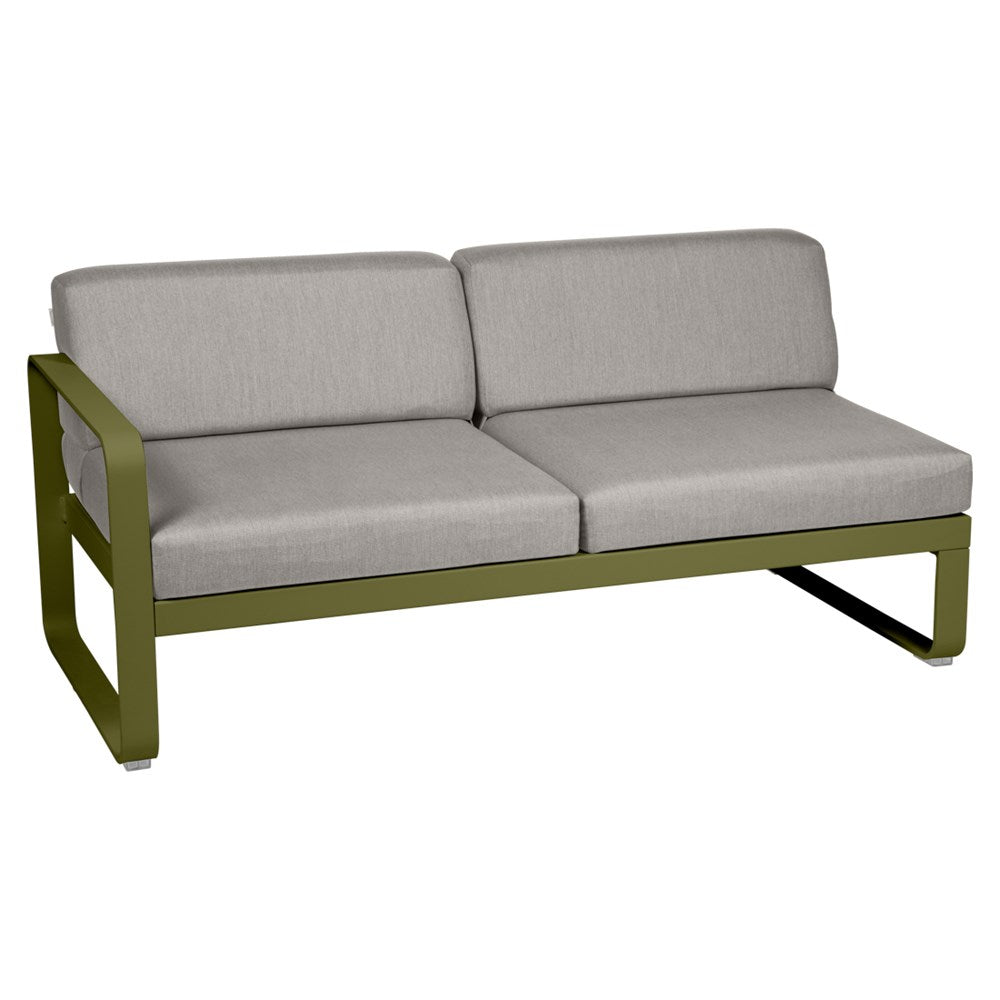 BELLEVIE 2-SEATER LEFT MODULE-TAUPE GREY CUSHION