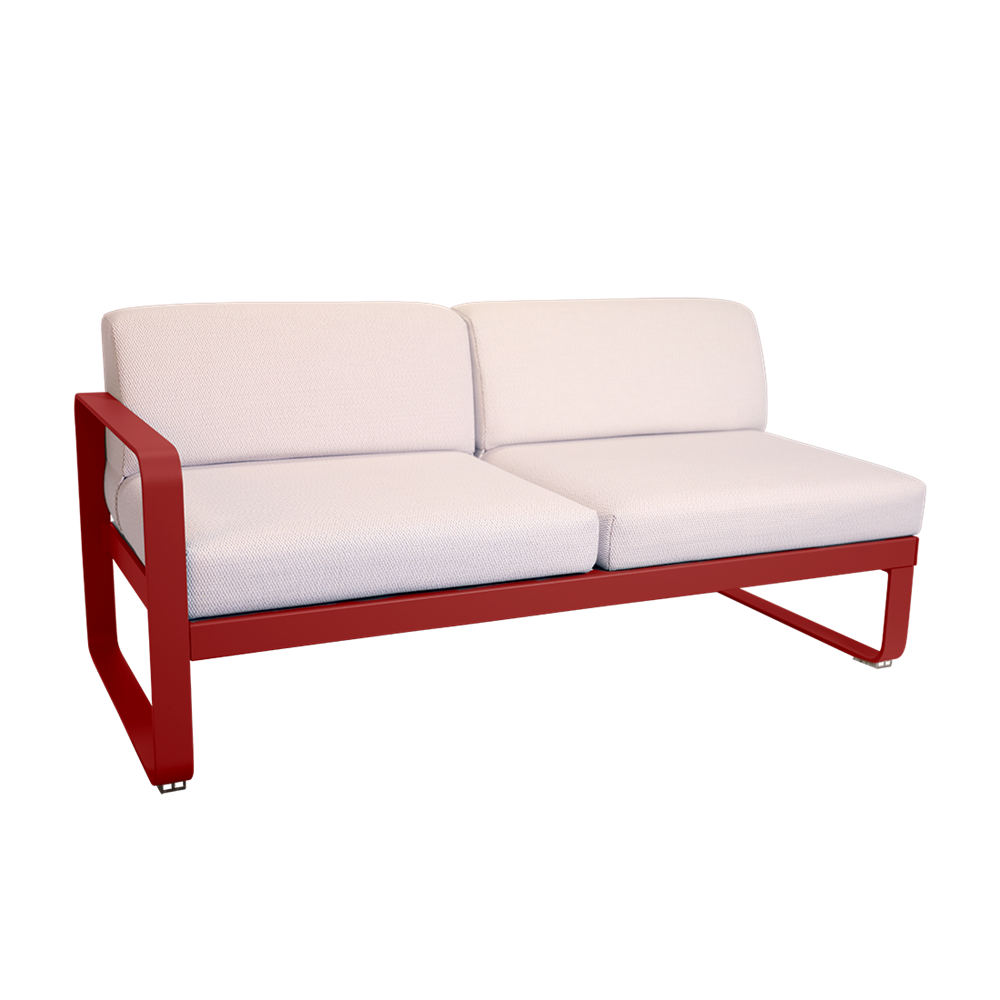 BELLEVIE 2-SEATER LEFT MODULE-PEARL CUSHION