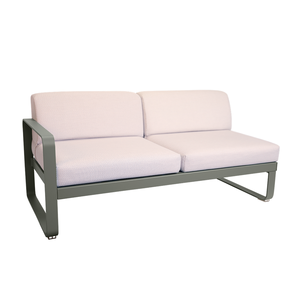 BELLEVIE 2-SEATER LEFT MODULE-PEARL CUSHION