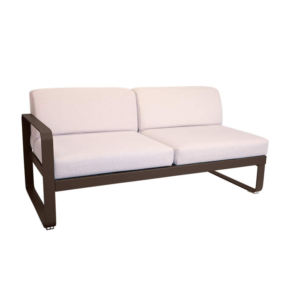 BELLEVIE 2-SEATER LEFT MODULE-PEARL CUSHION