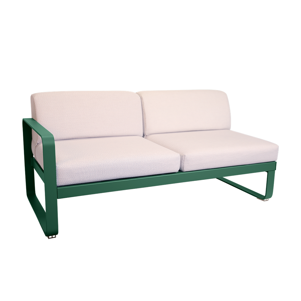 BELLEVIE 2-SEATER LEFT MODULE-PEARL CUSHION