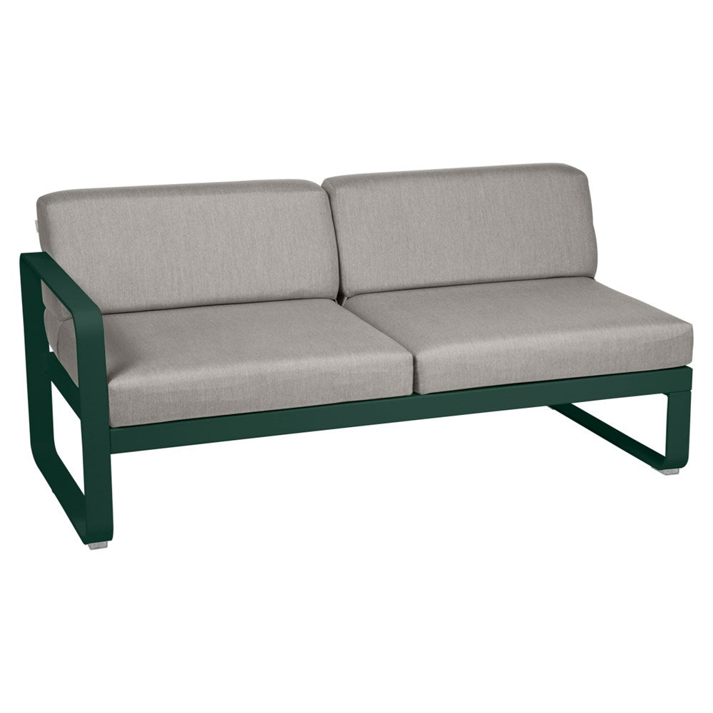 BELLEVIE 2-SEATER LEFT MODULE-TAUPE GREY CUSHION