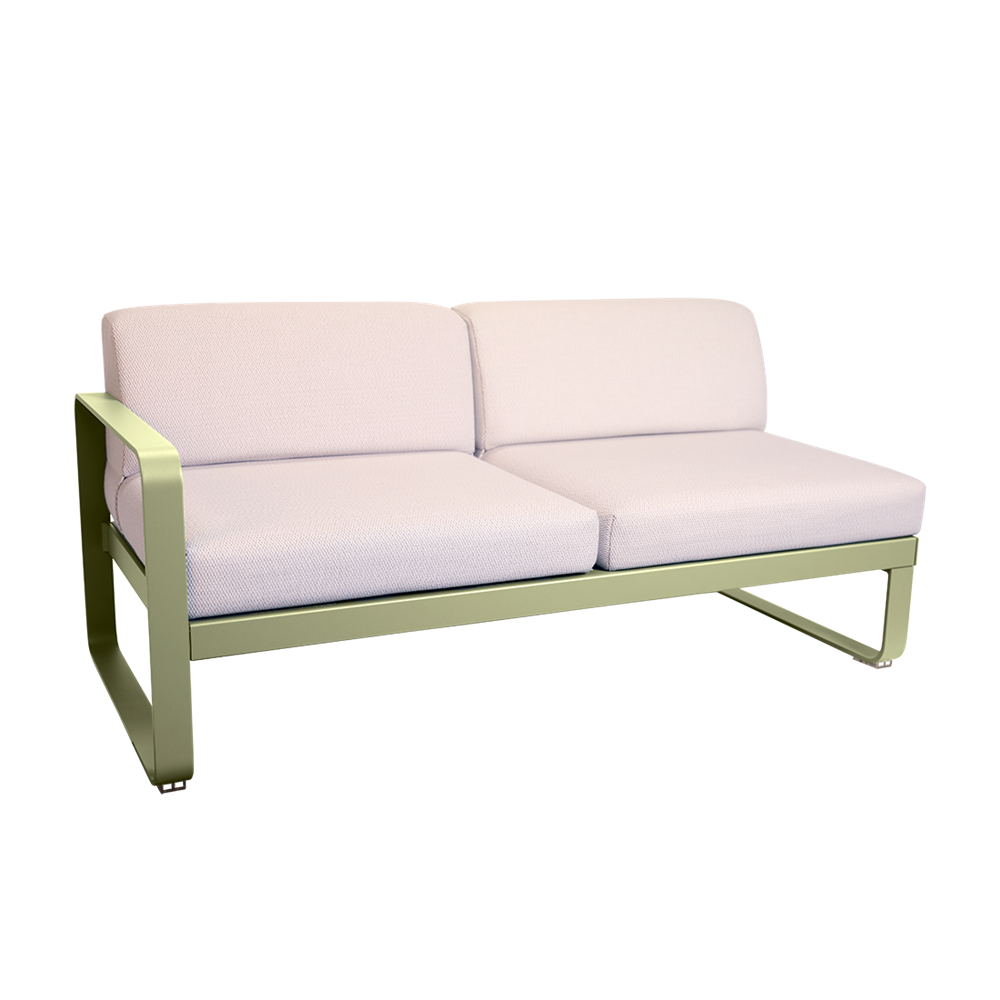 BELLEVIE 2-SEATER LEFT MODULE-PEARL CUSHION