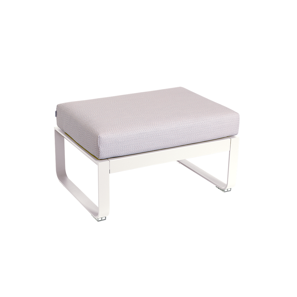 BELLEVIE 1-SEATER OTTOMAN-PEARL CUSHION