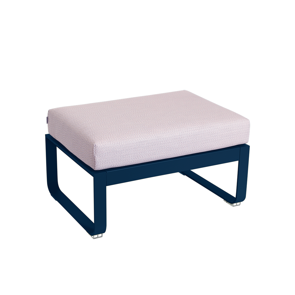 BELLEVIE 1-SEATER OTTOMAN-PEARL CUSHION