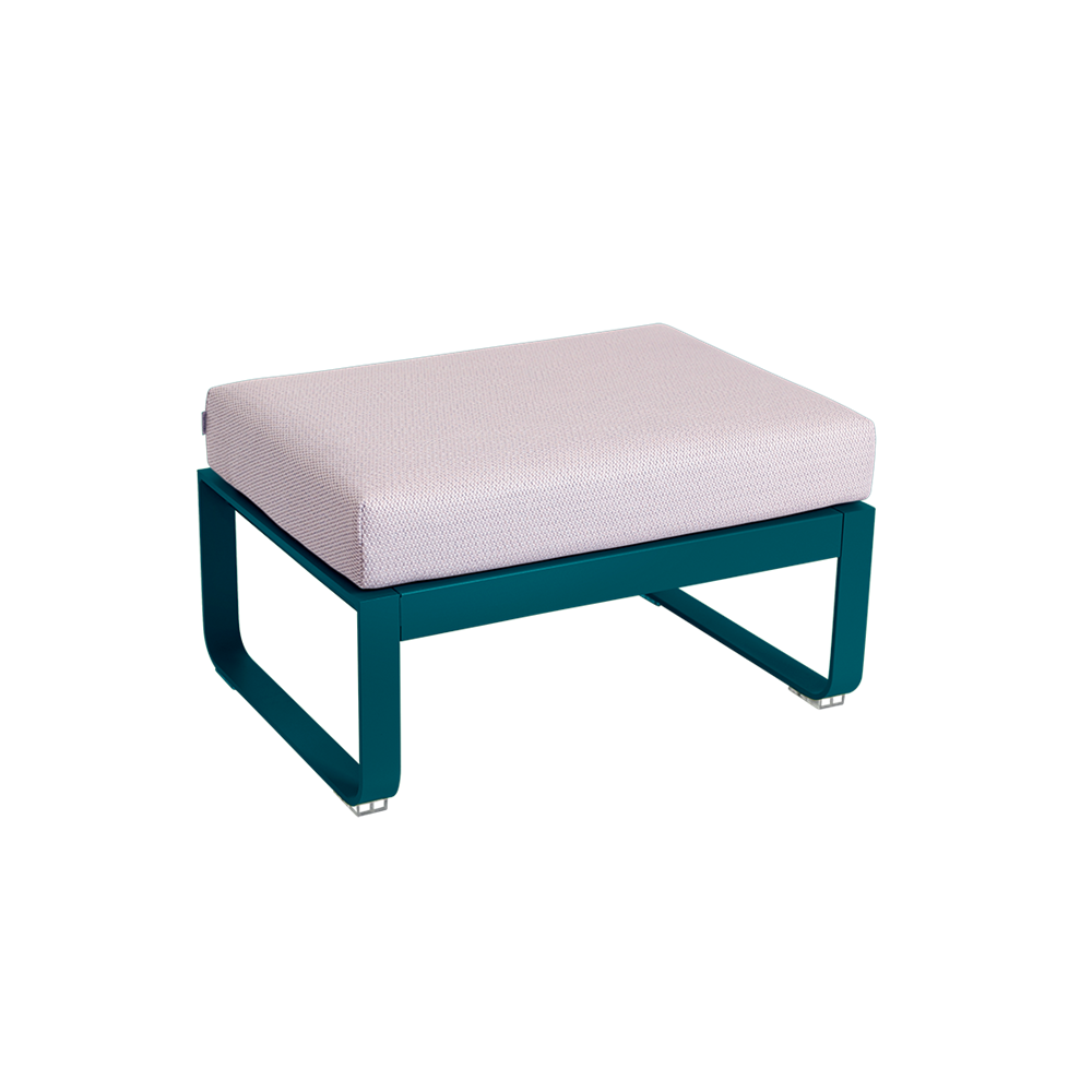 BELLEVIE 1-SEATER OTTOMAN-PEARL CUSHION
