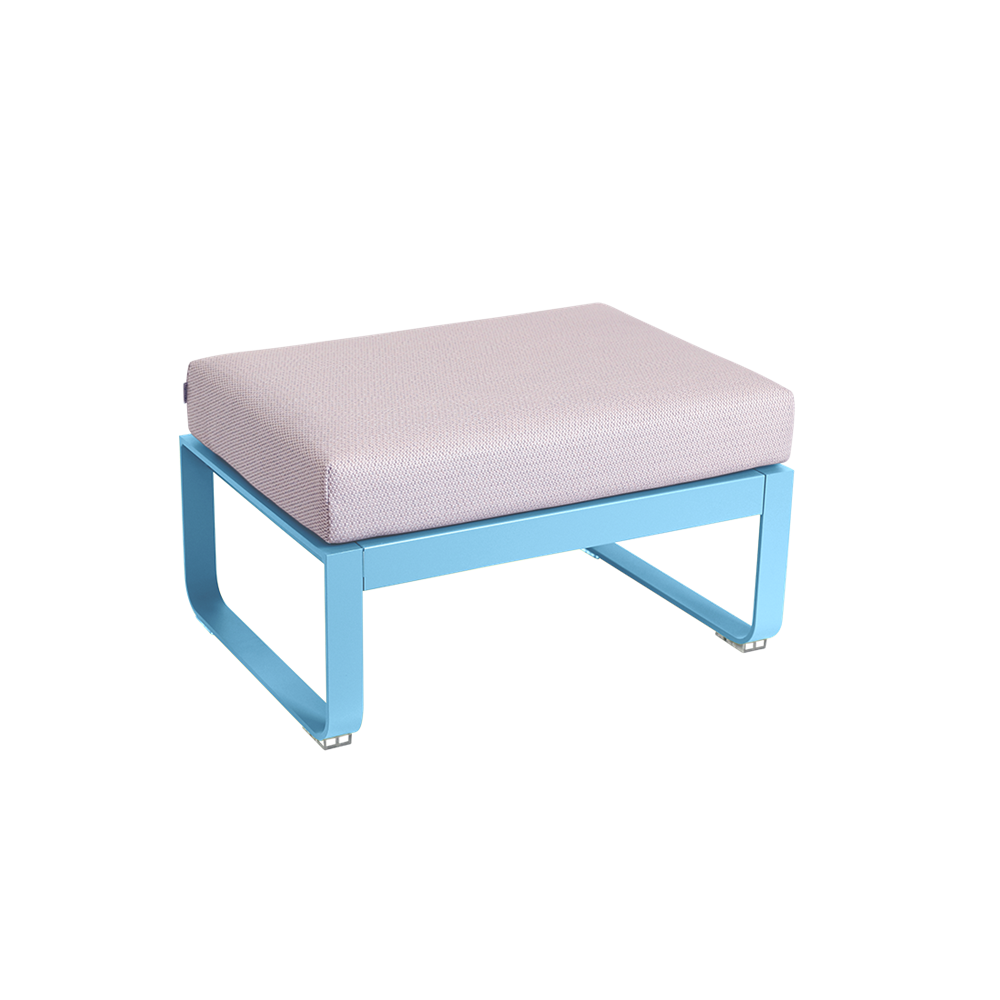 BELLEVIE 1-SEATER OTTOMAN-PEARL CUSHION