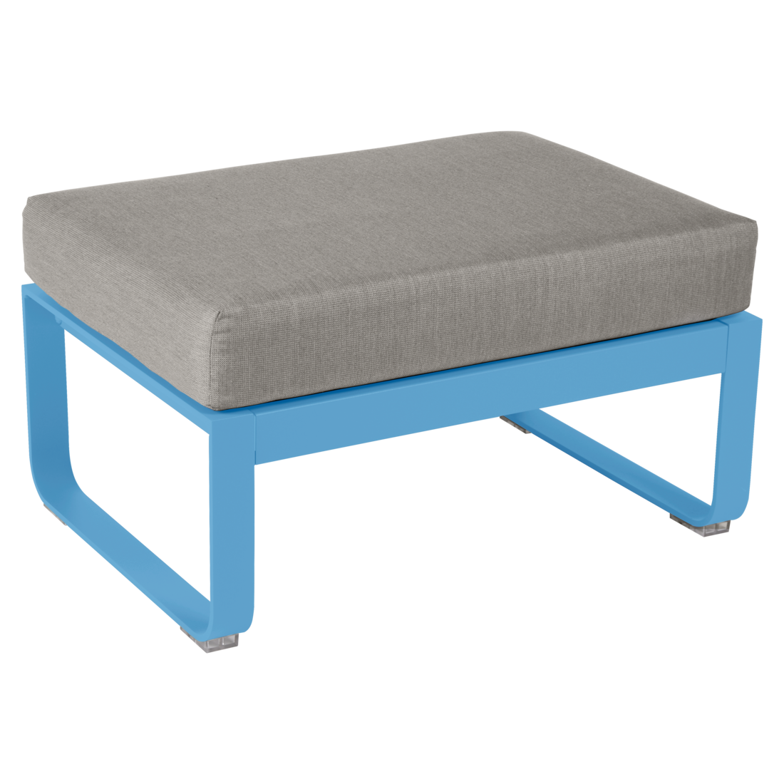 BELLEVIE 1-SEATER OTTOMAN-GREY TAUPE