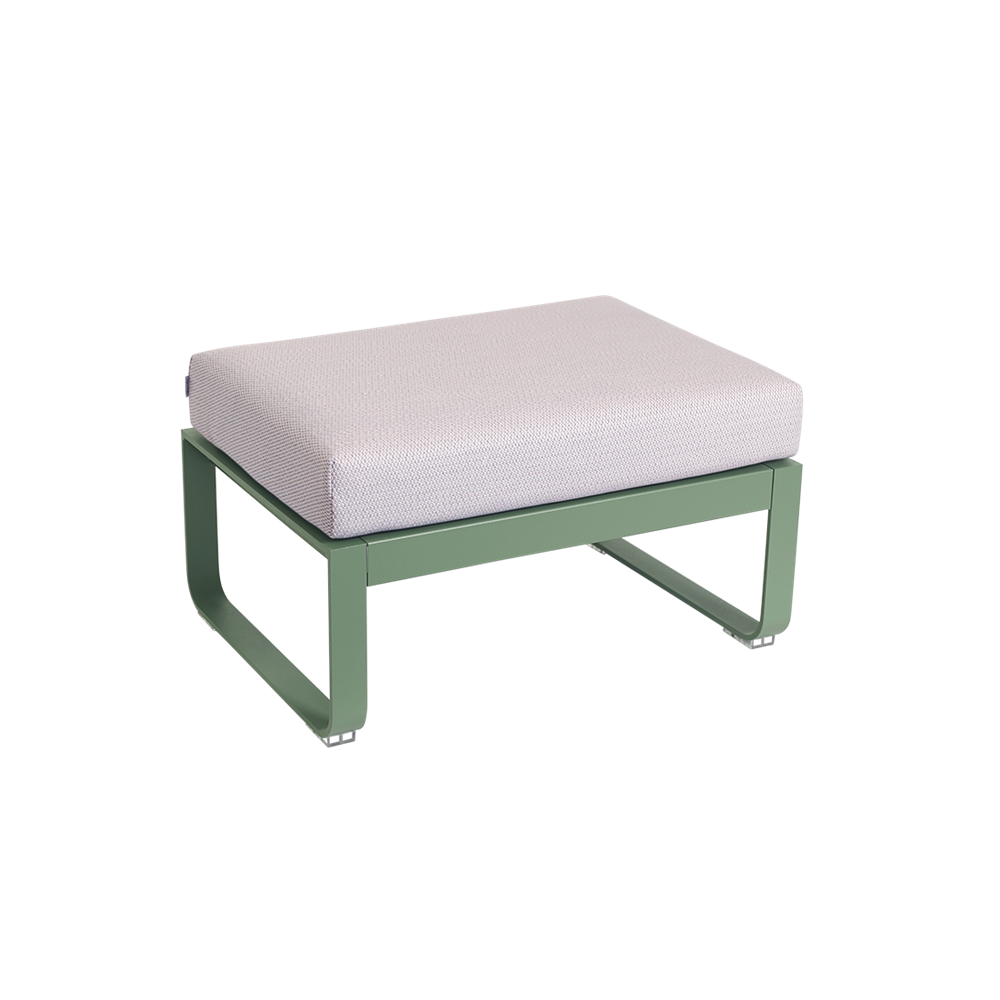 BELLEVIE 1-SEATER OTTOMAN-PEARL CUSHION