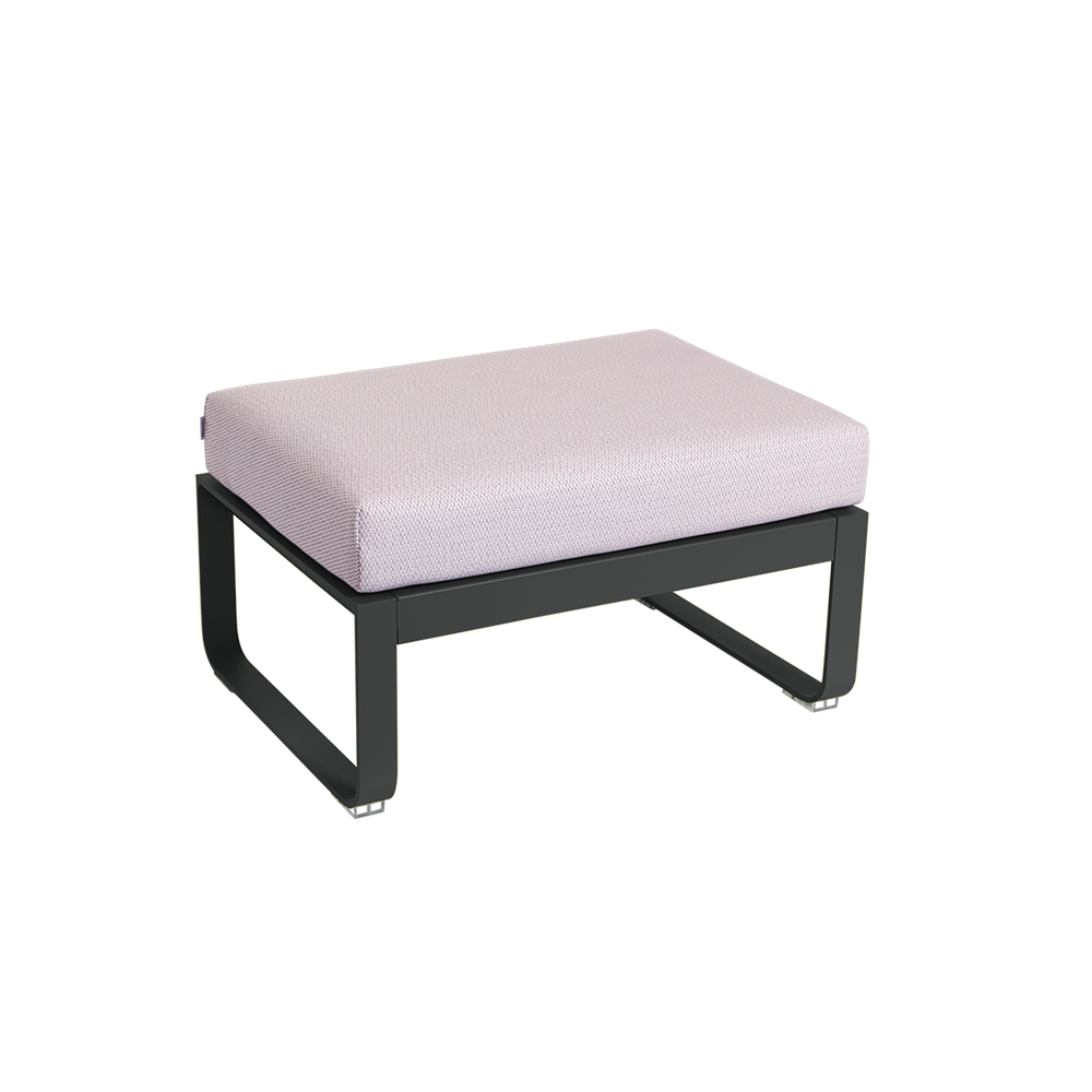 BELLEVIE 1-SEATER OTTOMAN-PEARL CUSHION