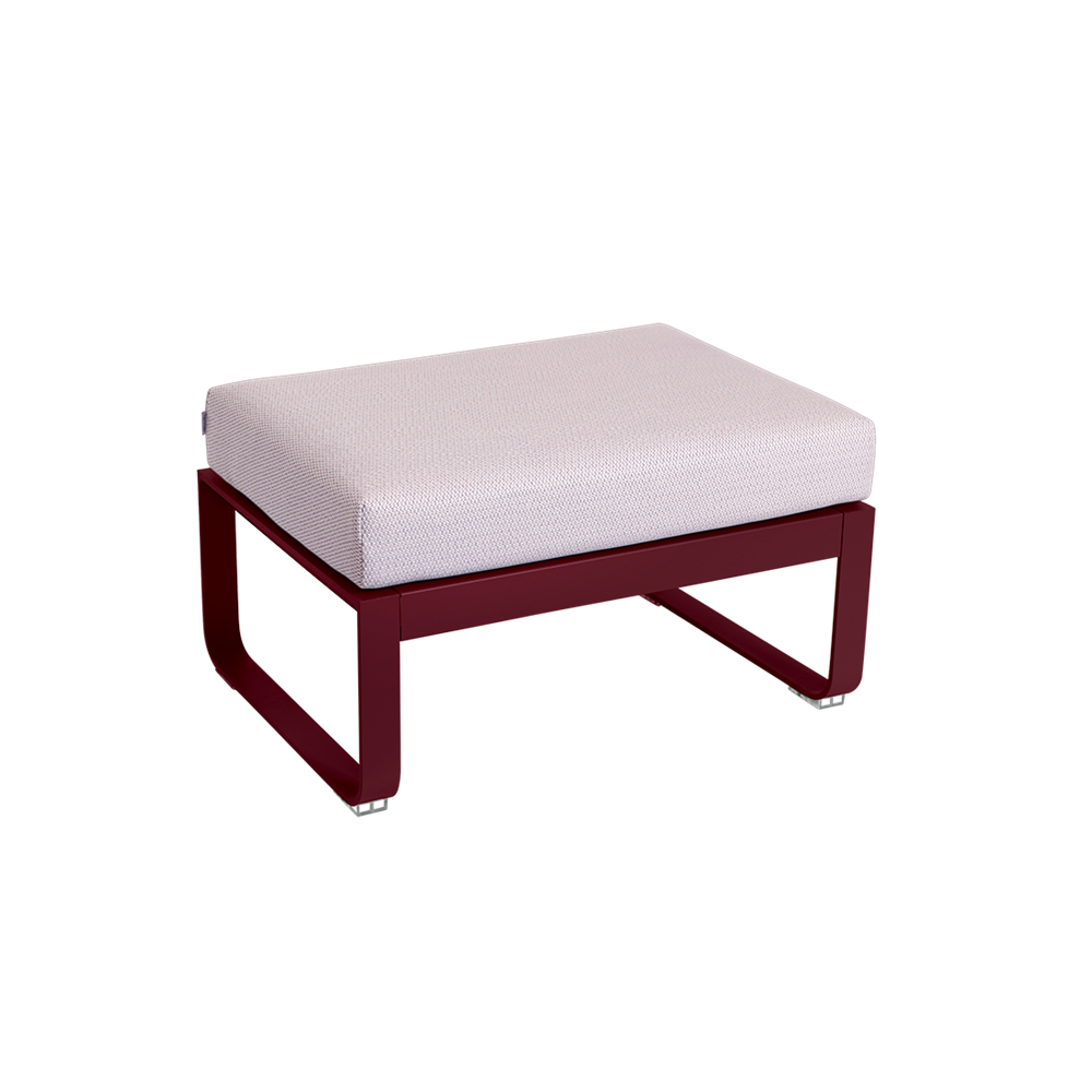 BELLEVIE 1-SEATER OTTOMAN-PEARL CUSHION