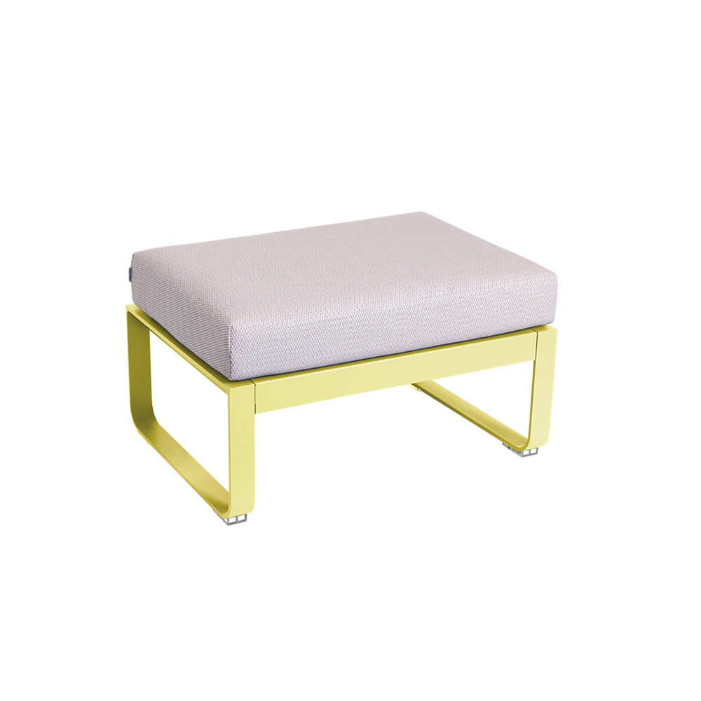 BELLEVIE 1-SEATER OTTOMAN-PEARL CUSHION