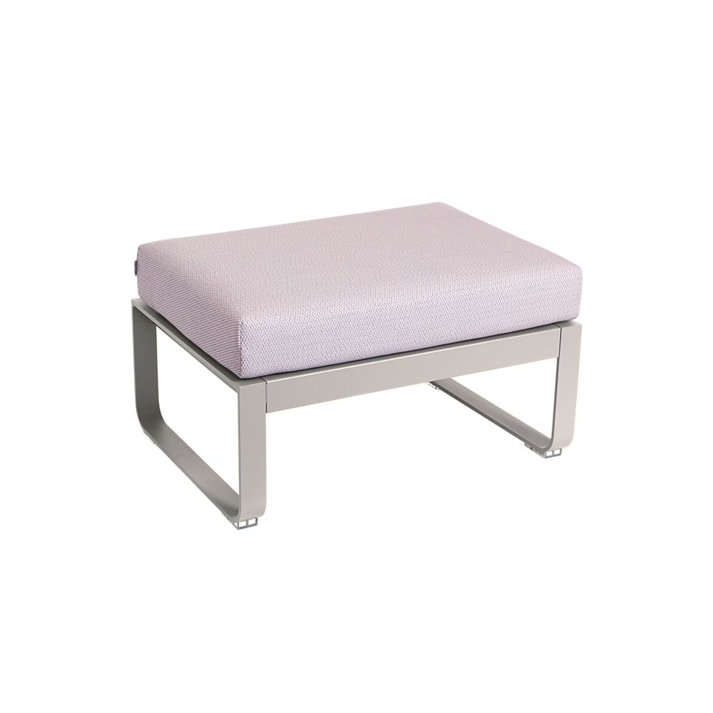 BELLEVIE 1-SEATER OTTOMAN-PEARL CUSHION