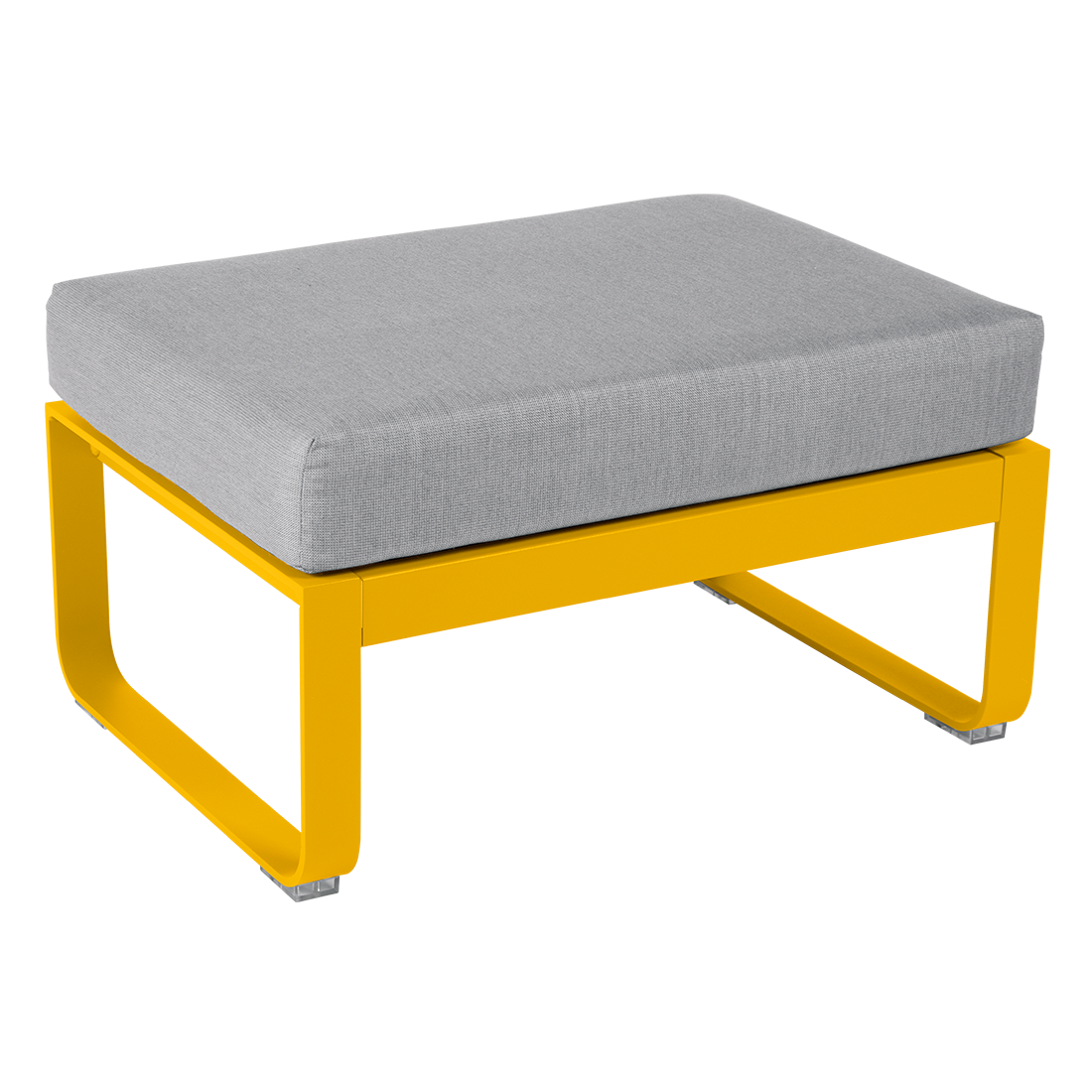 BELLEVIE 1-SEATER OTTOMAN-FLANNEL GREY CUSHION