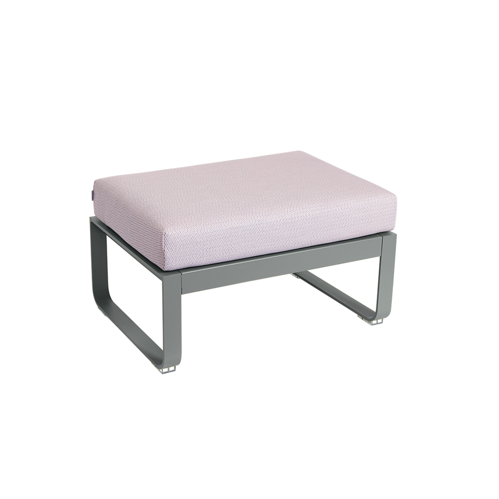 BELLEVIE 1-SEATER OTTOMAN-PEARL CUSHION
