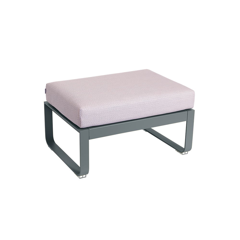 BELLEVIE 1-SEATER OTTOMAN-PEARL CUSHION