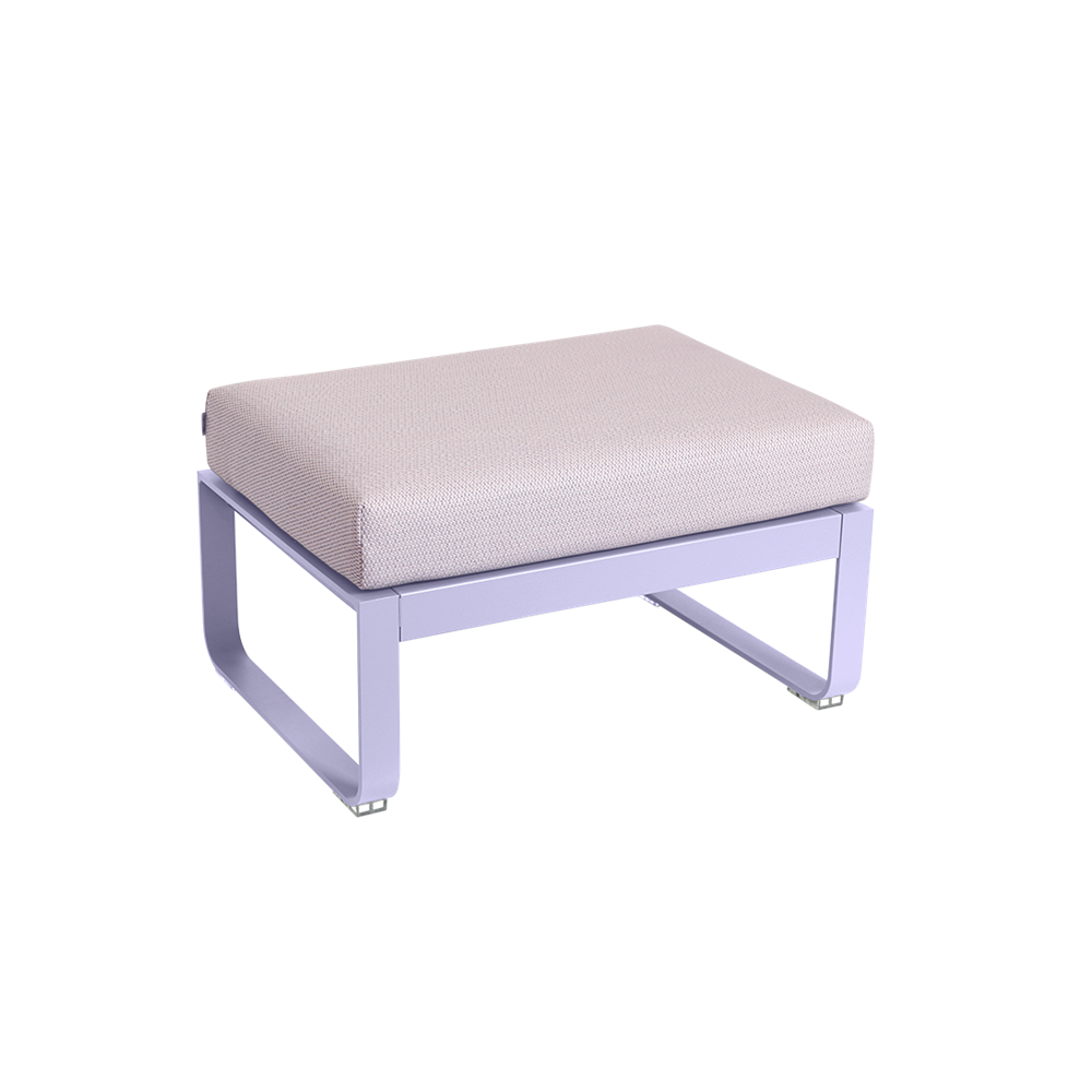 BELLEVIE 1-SEATER OTTOMAN-PEARL CUSHION