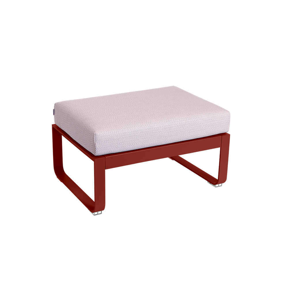 BELLEVIE 1-SEATER OTTOMAN-PEARL CUSHION