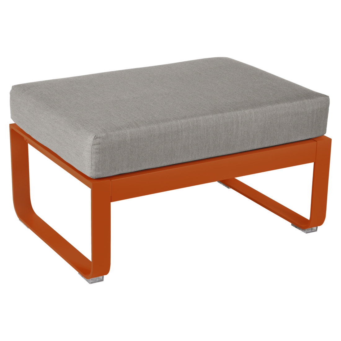 BELLEVIE 1-SEATER OTTOMAN-GREY TAUPE
