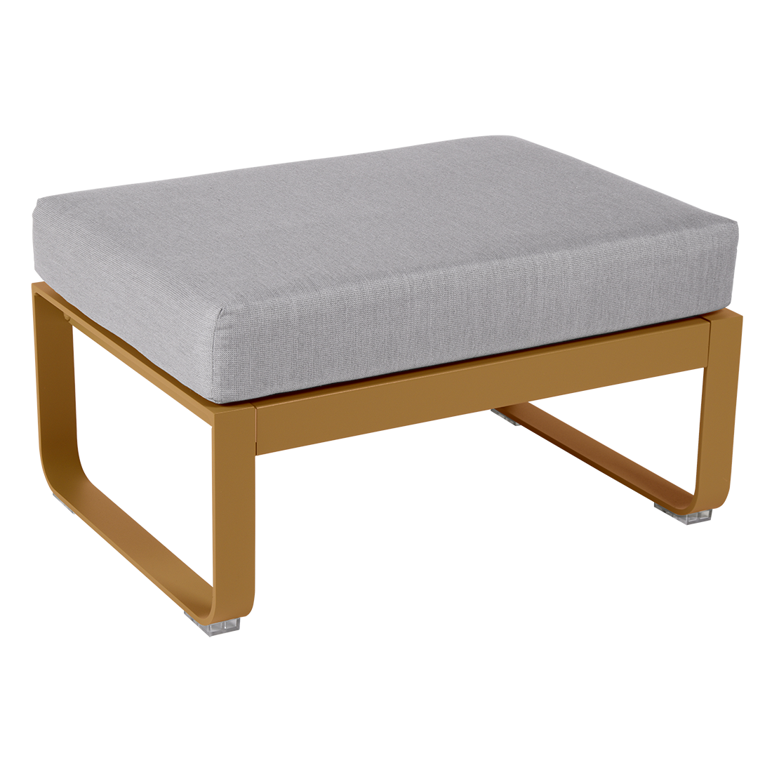 BELLEVIE 1-SEATER OTTOMAN-FLANNEL GREY CUSHION