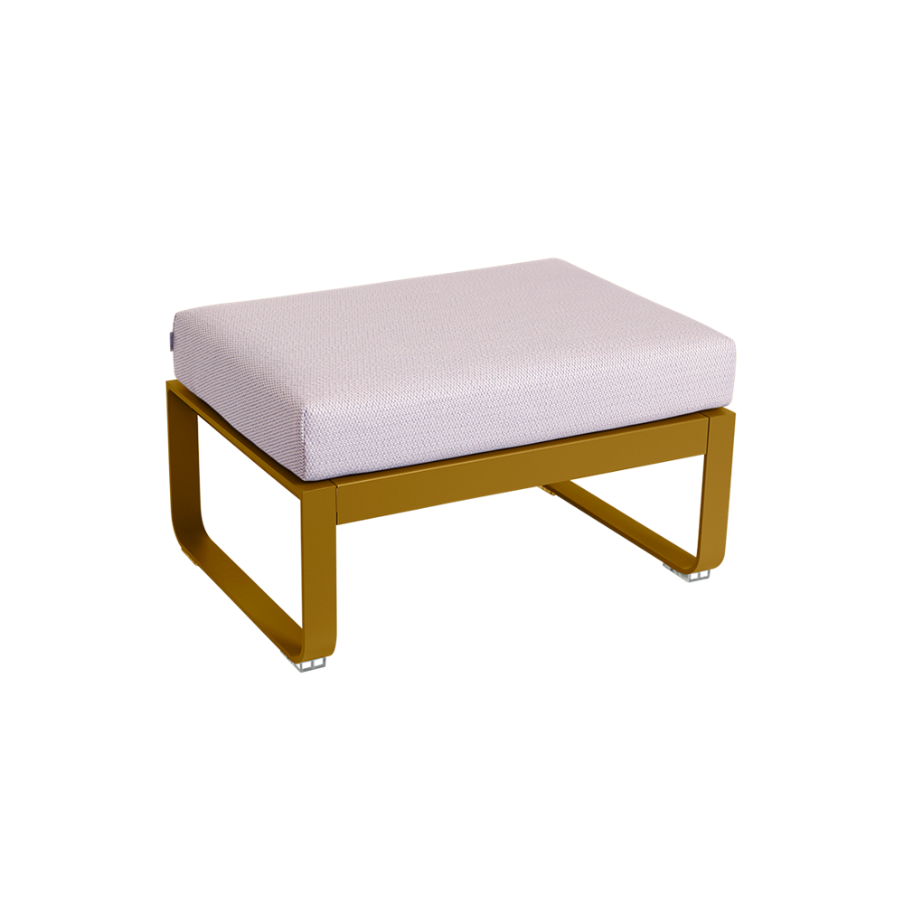 BELLEVIE 1-SEATER OTTOMAN-PEARL CUSHION